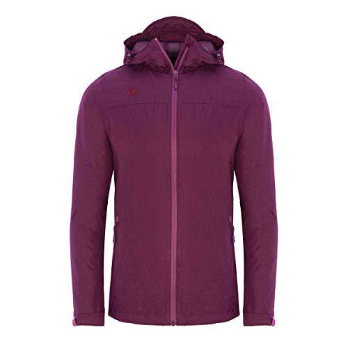 Izas Kassel Chaqueta Impermeable, Hombre, Vino, L