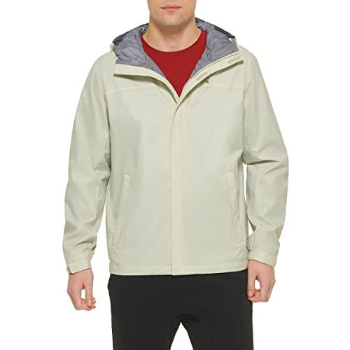 Tommy Hilfiger Chaqueta con Capucha Transpirable Impermeable Chubasquero