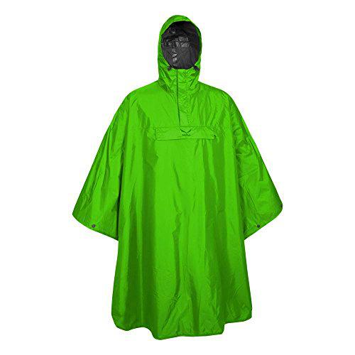 SALEWA Puez (Tec) RTC Poncho Impermeable, Hombre, Verde (Foliage), M