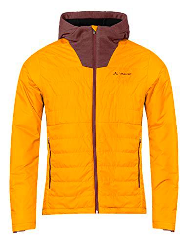 VAUDE Chaqueta híbrida Cyclist para Hombre, Burnt Yellow, Small