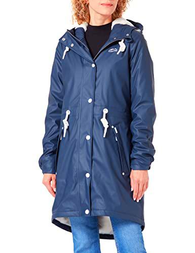 ICEBOUND 16314100 Impermeable, Marine, M para Mujer