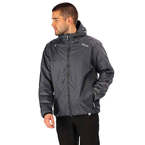 Regatta Tarren - Chaqueta impermeable y transpirable con forro polar con capucha para hombre, Tarren