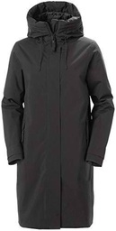 Helly Hansen Womens W Victoria Ins Rain Coat, Black, 2XL