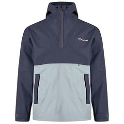 Berghaus Anorak - Chaqueta impermeable con media cremallera para hombre