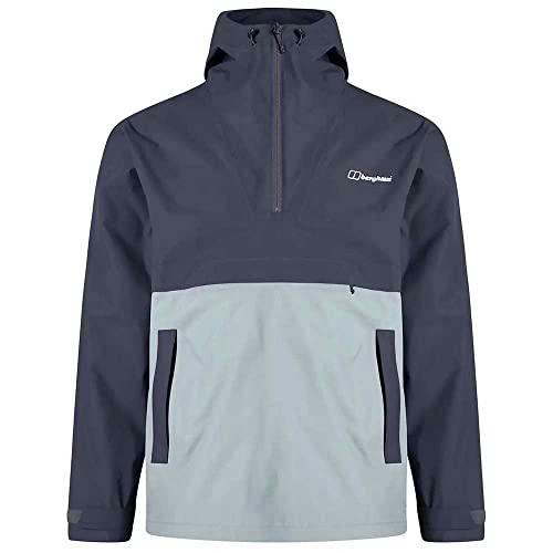 Berghaus Anorak - Chaqueta impermeable con media cremallera para hombre