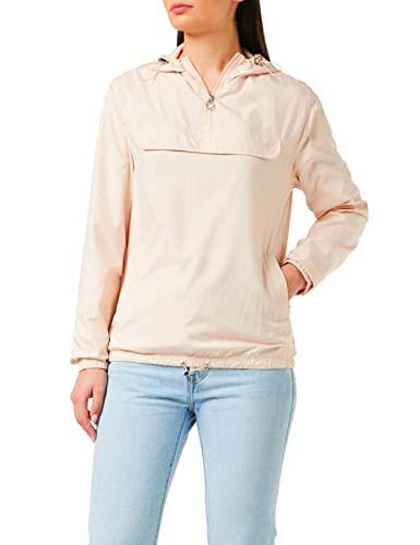 URBAN CLASSICS Sudadera básica cortavientos mujer, con capucha ajustable