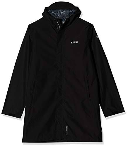 PRO-X elements Trench Abrigo, Hombre, Negro, Medium