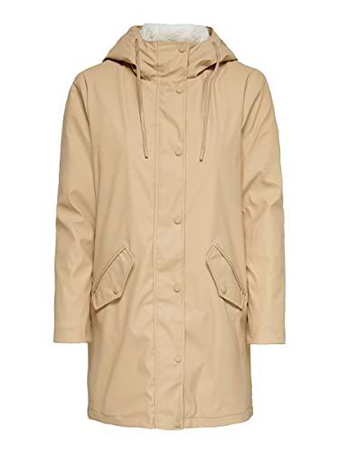 Only Onlsally Raincoat CC Otw Chubasquero, Oxford Tan/Detalle: Oso Blanco