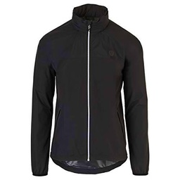 AGU Lluvia Chaqueta Let 's Go, Negro, XL, 430390