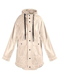 RNBW Chubasquero Chaquetas para Exteriores, Beige, XS para Mujer