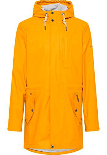 SCHMUDDELWEDDA Impermeable Chubasquero Bridgeport, Mostaza-271