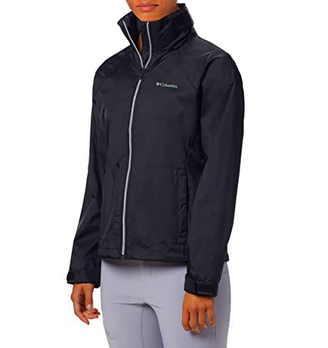 Columbia Chaqueta Switchback III Impermeable, Negro