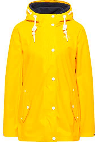 ICEBOUND 16314505 Chaqueta de Lluvia, Amarillo Solar