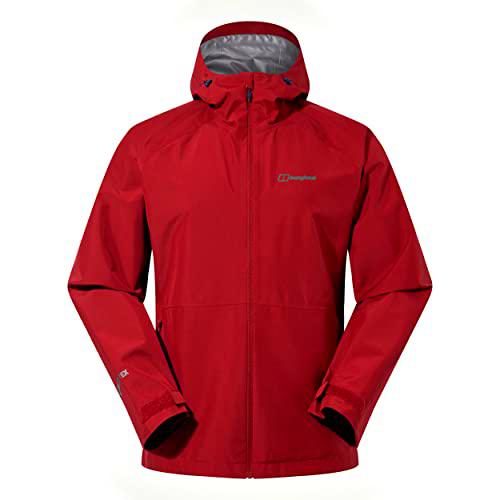 Berghaus Chaqueta con revestimiento impermeable de Gore-Tex Paclite 2.0 hombre, Syrah M