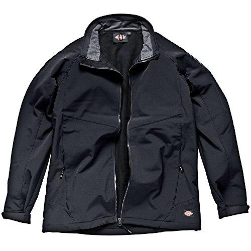 Dickies Softshell Jacket, Ropa de Abrigo Hombre, Negro (Black), S