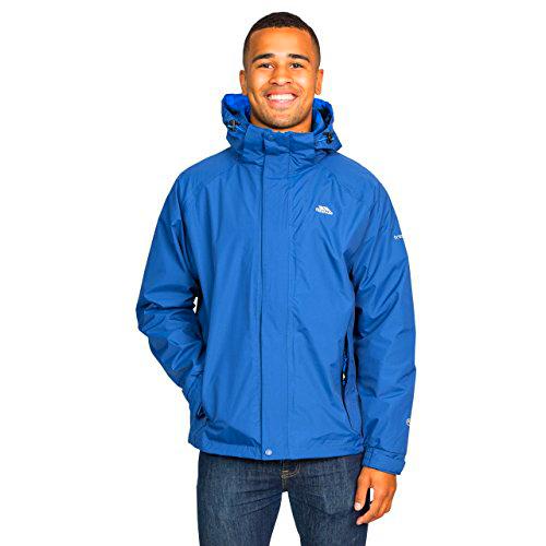 Trespass Edwards TP75 Chaqueta, Hombre, Azul (Mid), XS