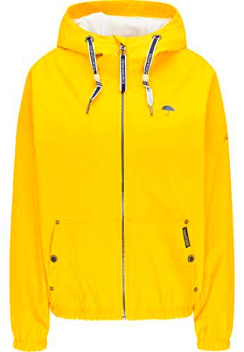 SCHMUDDELWEDDA Blouson, Amarillo Solar, XL para Mujer