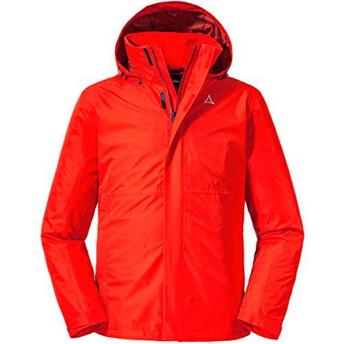 Schöffel Parka 3 en 1 Moscú M Impermeable y Resistente al Viento