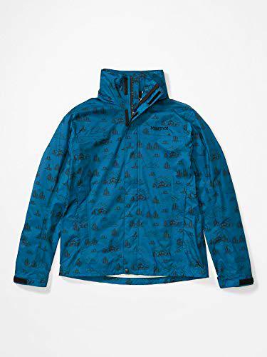 Marmot PreCip Eco Print Jacke Chaqueta Impermeable para Hombre