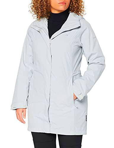 Schöffel Coat Easy L Mel Chubasquero, Mujer, High-Rise, 48