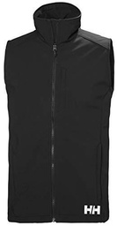 Helly Hansen Pantramount Softshell Vest Chaleco, Hombre, Negro, S