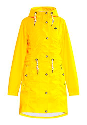 SCHMUDDELWEDDA Impermeable Chubasquero Bridgeport, Amarillo