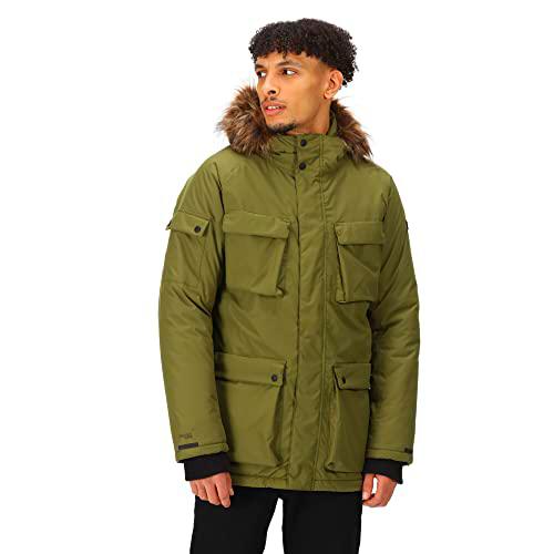 Regatta Mens Aziel Parka impermeable y transpirable con aislamiento de plumón