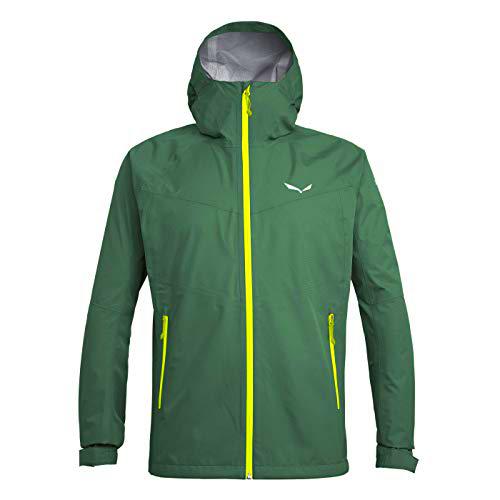 SALEWA PUEZ (AQUA 3) PTX M JKT, Chaqueta, Hombre, Verde (Myrtle/2090), 50/L