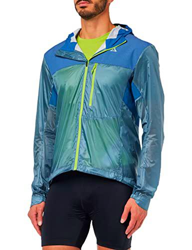 Schöffel Chaqueta Hybrid Flow Trail para hombre, Cloudy Storm, 50