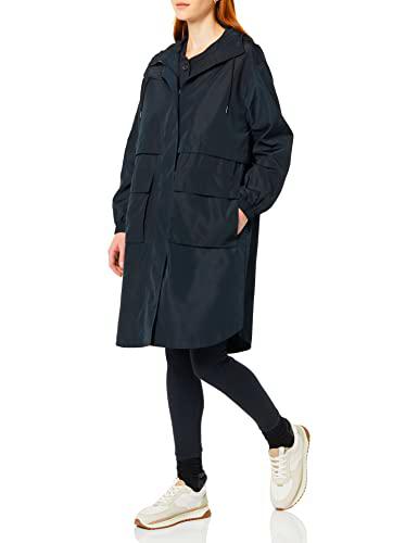 Amazon Aware Anorak de poliéster reciclado (disponible en tallas grandes) Mujer, Negro, XXS