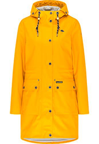 SCHMUDDELWEDDA 34312322 Impermeable, Amarillo Curry