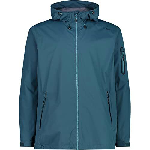 CMP Hombre con Capucha Fija-32x5857 Chaqueta de Lluvia