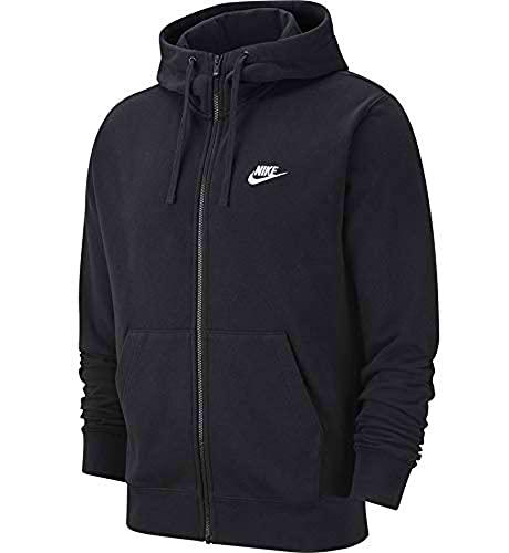 NIKE M NSW Club Sudadera, Hombre, Black White