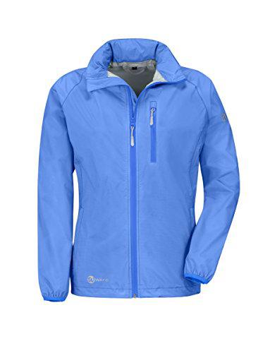 Wafo Lugano Impermeable, Mujer, Azul Claro, 52