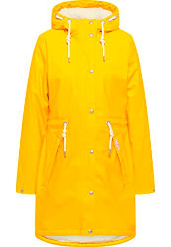 myMo Chubasquero, Amarillo Solar, XL para Mujer