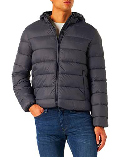 Champion Outdoor Hooded Chaqueta, Gris (Hierro), XS para Hombre