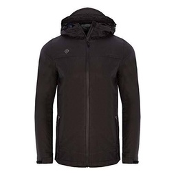 Izas Kassel Chaqueta Impermeable, Hombre, Negro, S