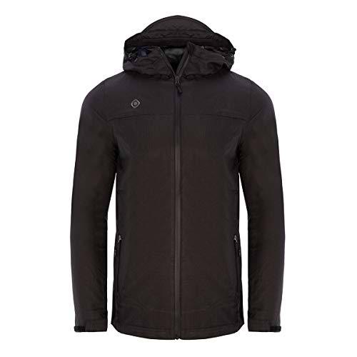 Izas Kassel Chaqueta Impermeable, Hombre, Negro, S