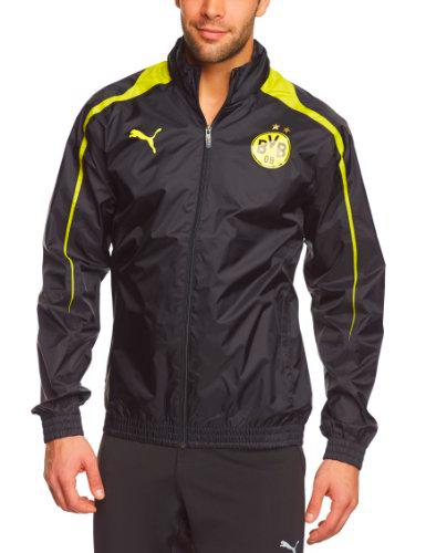 PUMA Regenjacke BVB Rain Jacket with Hood - Chubasquero