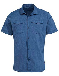 VAUDE Men's Iseo Shirt Camisa para Hombre, Azul (Baltic Sea), Medium