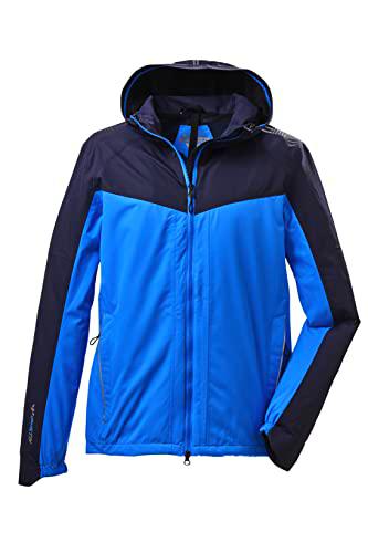 Killtec Men's Chaqueta funcional con capucha y protección contra salpicaduras