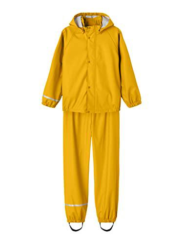 NAME IT Nkndry Rain Set Noos, Traje de lluvia para Unisex niños