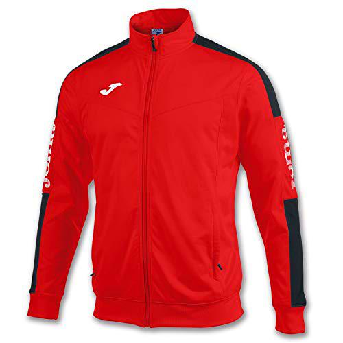 Joma 100687.601 Sudadera, Hombre, Rojo-Negro, L