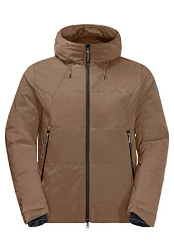 Jack Wolfskin Bike Commute Abrigo de Vestir, Castaño