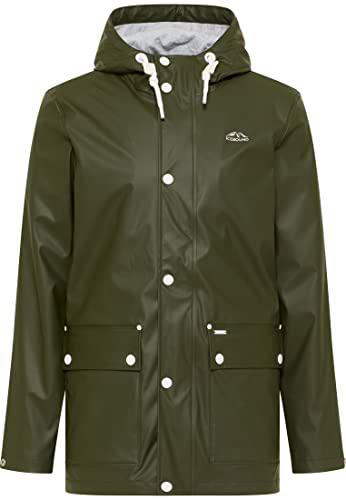 ICEBOUND Chubasquero Urban Rain, Dunkeloliv, L para Hombre