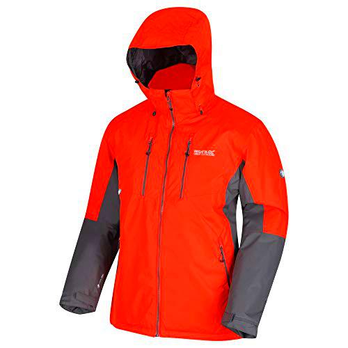 Regatta Fabens II-Chaqueta Impermeable y Transpirable con Capucha y Aislamiento térmico Aislante