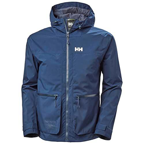 Helly Hansen Move Rain Chaqueta, 597 Azul Marino, XX-Large para Hombre