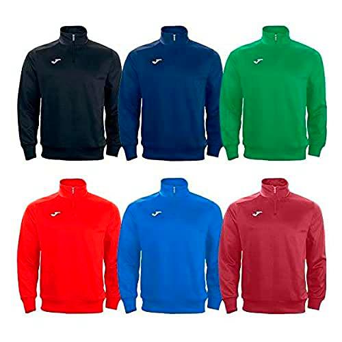 Joma Sudadera Faraon Rojo Media Cremallera, Hombres