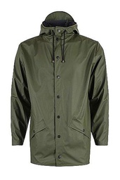 RAINS 1201 Chaqueta, Verde, X-Small para Hombre