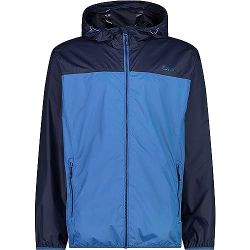 CMP Hombre con Capucha Fija-32x5807 Chaqueta de Lluvia